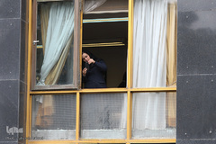 آیین تشییع پیکر جمشید مشایخی