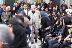 آیین تشییع پیکر جمشید مشایخی