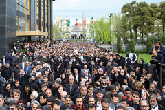 آیین تشییع پیکر جمشید مشایخی