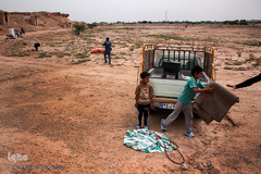 روزگار سیل‌زده مردم حمیدیه