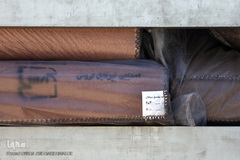 مراسم تحویل کمک‌های بشردوستانه آلمان برای سیل‌زدگان ایران