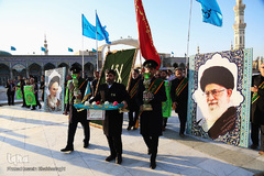 خطبه‌خوانی شعبانیه در مسجد مقدس جمکران
