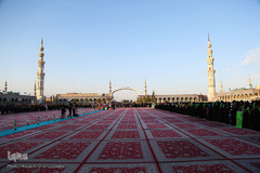 خطبه‌خوانی شعبانیه در مسجد مقدس جمکران