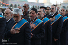 خطبه‌خوانی شعبانیه در مسجد مقدس جمکران