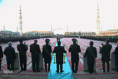 خطبه‌خوانی شعبانیه در مسجد مقدس جمکران
