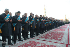 خطبه‌خوانی شعبانیه در مسجد مقدس جمکران