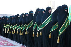 خطبه‌خوانی شعبانیه در مسجد مقدس جمکران