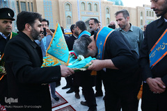 خطبه‌خوانی شعبانیه در مسجد مقدس جمکران