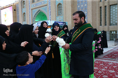 خطبه‌خوانی شعبانیه در مسجد مقدس جمکران