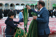 خطبه‌خوانی شعبانیه در مسجد مقدس جمکران