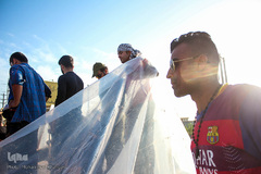 تلاش برای مقابله با سیل در اهواز