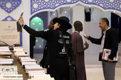 در حاشیه دومین روز مسابقات بین المللی قرآن کریم