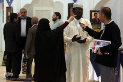 در حاشیه دومین روز مسابقات بین المللی قرآن کریم