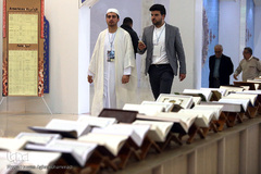 در حاشیه دومین روز مسابقات بین المللی قرآن کریم