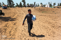 کمک‌های مردمی به سیل‌زدگان خوزستان