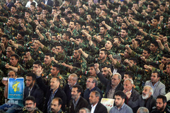 حمایت نمازگزاران جمعه از سپاه