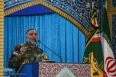 حمایت نمازگزاران جمعه از سپاه