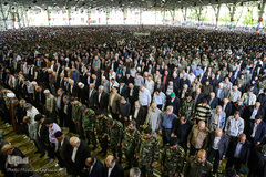 حمایت نمازگزاران جمعه از سپاه