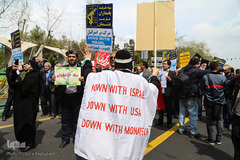 حمایت نمازگزاران جمعه از سپاه