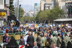 حمایت نمازگزاران جمعه از سپاه