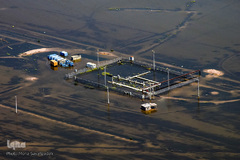 تصاویر هوایی مناطق سیل زده خوستان