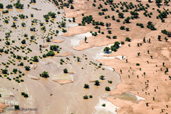 تصاویر هوایی مناطق سیل زده خوستان