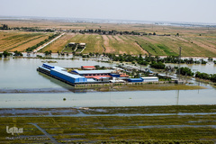 تصاویر هوایی مناطق سیل زده خوستان
