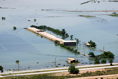 تصاویر هوایی مناطق سیل زده خوستان