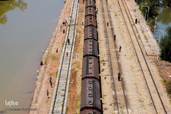 تصاویر هوایی مناطق سیل زده خوستان