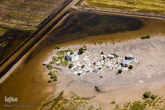 تصاویر هوایی مناطق سیل زده خوستان