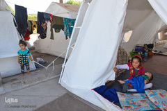 اسکان سیل‌زدگان روستای دریسیه