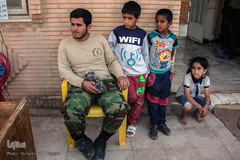 اسکان سیل‌زدگان خوزستانی در یادمان شهدای هویزه