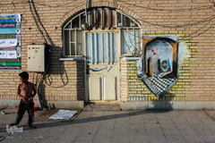 اسکان سیل‌زدگان خوزستانی در یادمان شهدای هویزه