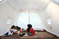 اردوگاه ثامن‌الائمه(ع) محل اسکان سیل‌زدگان