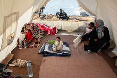 اردوگاه ثامن‌الائمه(ع) محل اسکان سیل‌زدگان