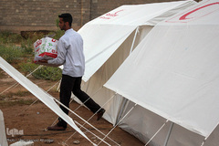 اردوگاه ثامن‌الائمه(ع) محل اسکان سیل‌زدگان