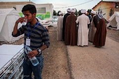اردوگاه ثامن‌الائمه(ع) محل اسکان سیل‌زدگان