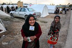 اردوگاه ثامن‌الائمه(ع) محل اسکان سیل‌زدگان