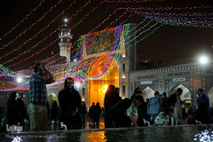 جشن نیمه شعبان در جوار امام رضا(ع)