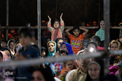 جشن نیمه شعبان در منطقه سیل‌زده پلدختر