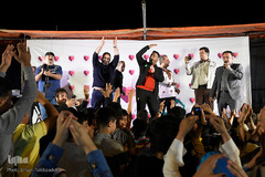 جشن نیمه شعبان در منطقه سیل‌زده پلدختر