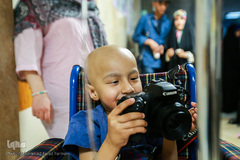 جشن نیمه شعبان کنار کودکان سرطانی