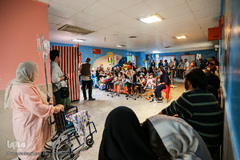 جشن نیمه شعبان کنار کودکان سرطانی