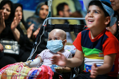 جشن نیمه شعبان کنار کودکان سرطانی