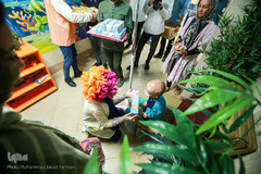 جشن نیمه شعبان کنار کودکان سرطانی