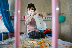 جشن نیمه شعبان کنار کودکان سرطانی