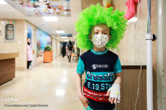 جشن نیمه شعبان کنار کودکان سرطانی