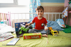 جشن نیمه شعبان کنار کودکان سرطانی