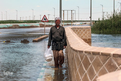 آب‌گرفتگی روستاهای شادگان