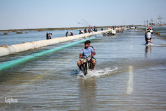آب‌گرفتگی روستاهای شادگان